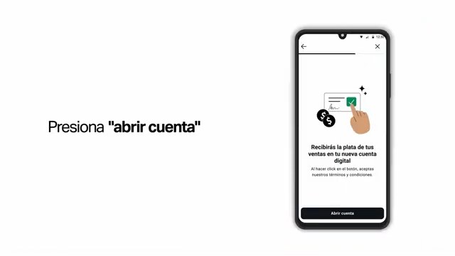 Botón para confirmar la apertura de la cuenta